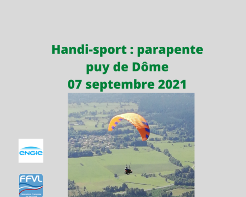 Handi sport -parapente