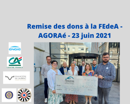 Remise chèque à FEDEA - AGORAé (2)